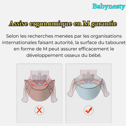 Babynest™  Porte Bébé Evolutif -3-en-1