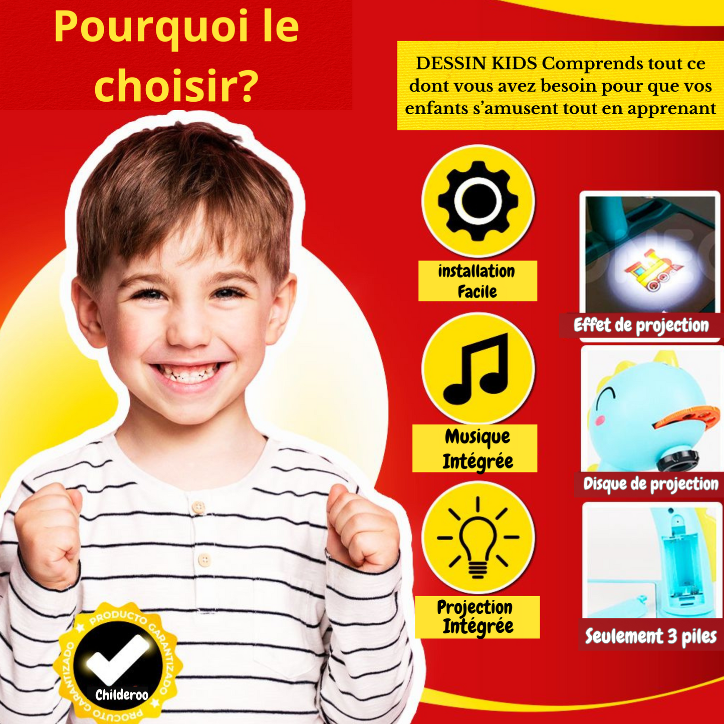 Dessin Kids Plus ™  - Le projecteur Créatif